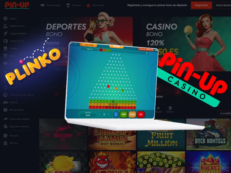 Jugar Plinko en Pin-up